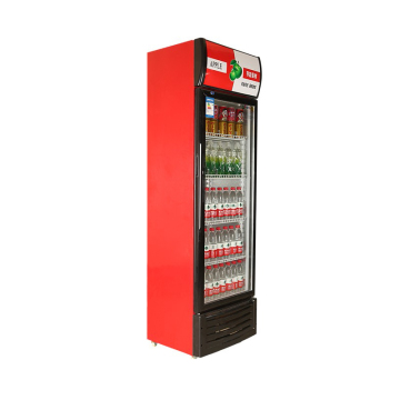 Single Door Chiller Commercial Refrigerator for Convenience Stores