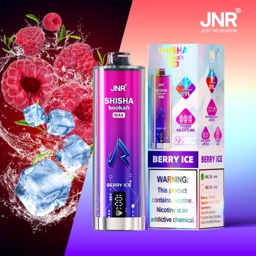 Jnr shisha max 22k puffs vape sekali pakai