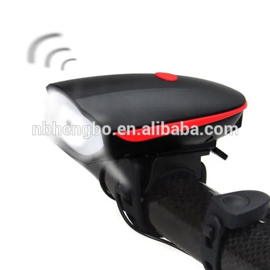 LED Speaker Bicycle Light Micro USB rechargeable Bike Light With High DB Horn