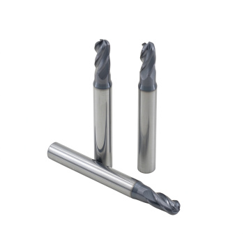 Ball-nose end mill
