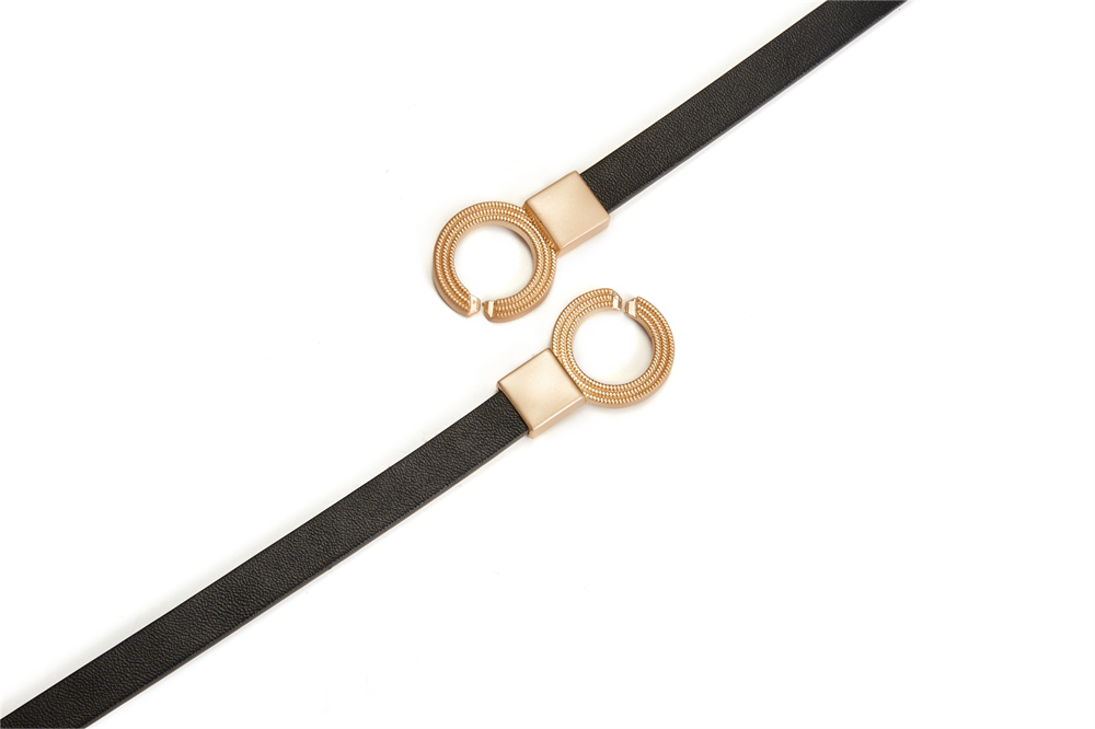 Elegant Simplicity Stylish Women S Leather Waist Belt