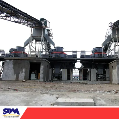 Shanghai Shibang Silica Sand Production Line for Feldspar