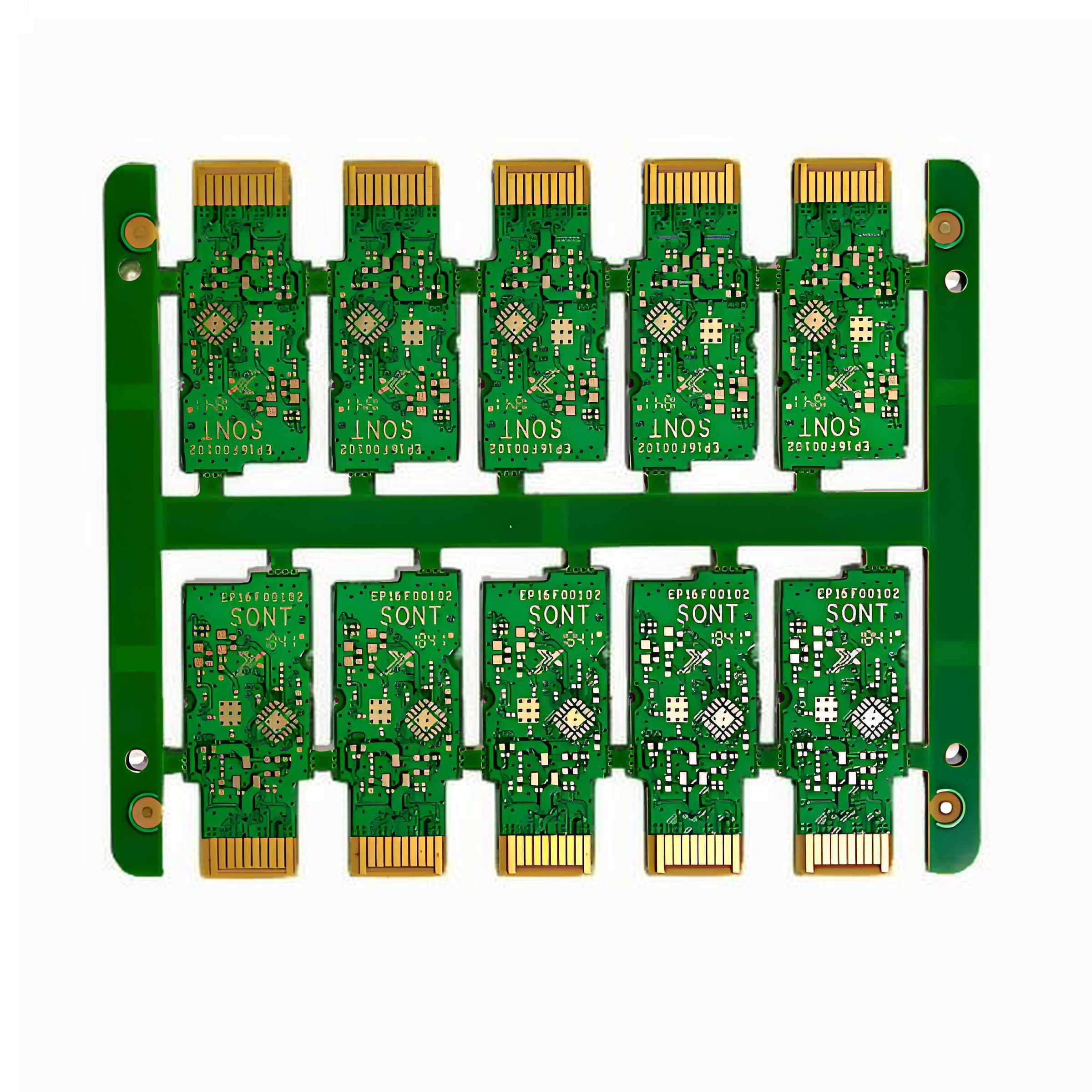 Gold Finger Blind Hole PCB