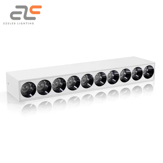 EZELED Hot Selling Dimmable Aluminum Linear LED Grille Light (4W-30W) Surface Mounted