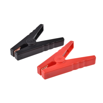 Auto Battery Booster Cable with Plastic Nylon Clip