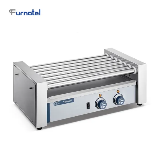 Furnotel Commercial Electric Hot Dog Roller Grill Machine for Snack Bar