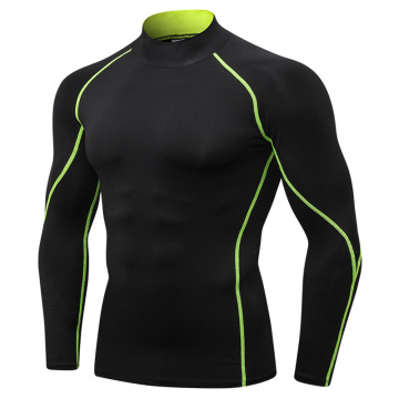 Men compression shirt long sleeve