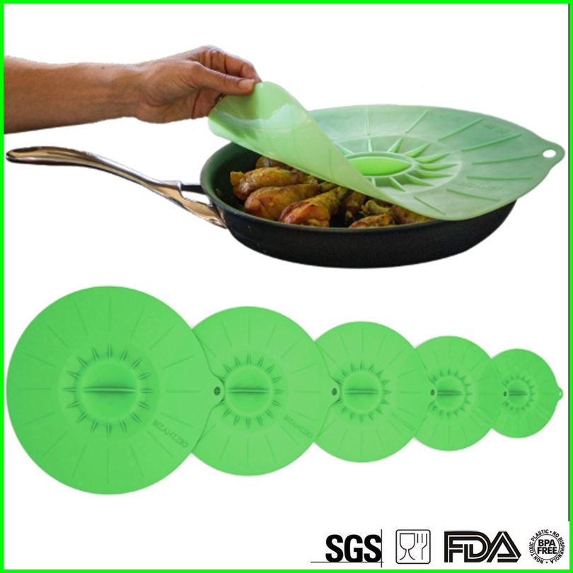 Durable Silicone Seal Lids Set