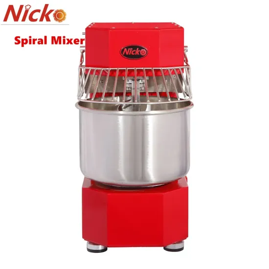 Nkj-125kf 200kg Bakery 320 Liter Bread Dough Spiral Mixer