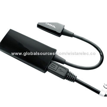 1080P Micro USB MHL to HDMI HDTV Cable Adapter for HTC One, M8, Sony Xperia Z1, Z2New