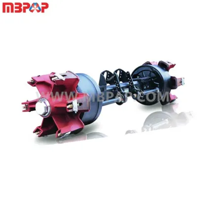 High-Quality Trailer Axle Truck Parts 12T 14T 16T Bpw Axle German Axle