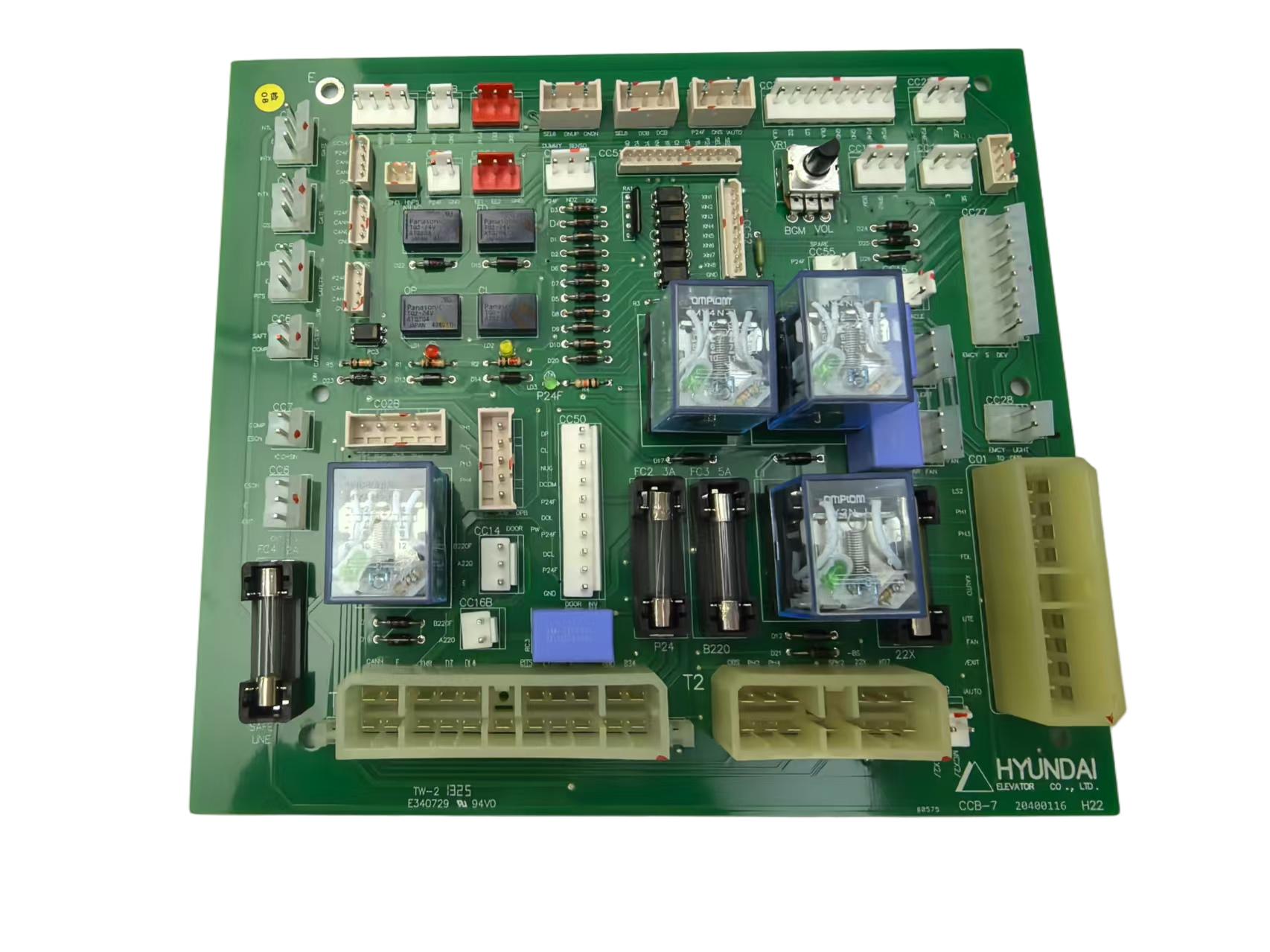 ヒュンダイエレベーターカートップボードCCB-7