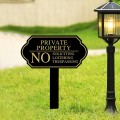 Tappi di messa a terra da giardino in metallo per l'identificazione delle piante