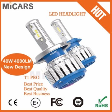 Led car headlight	car accessories H4 spare parts car