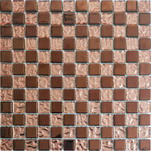 Mirror Glass Mixed Mosaic Glossy Back Wall Tiles