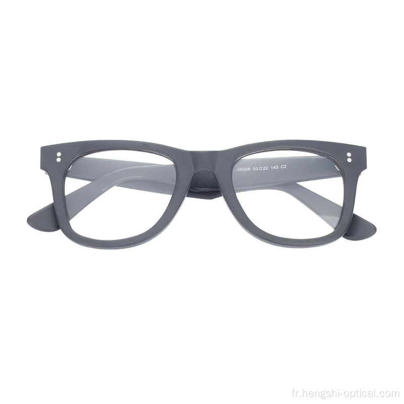 Nouveau modèle Italie Design Retro Dernite Cadre acétate Eyewear optique