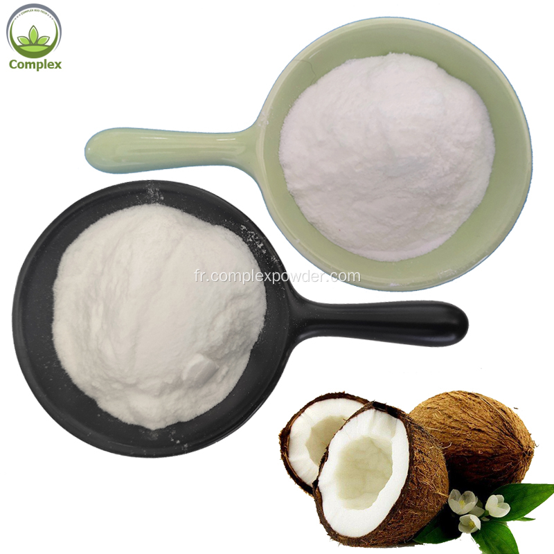 Fournir de la poudre de jus de noix de coco pure en vrac de poudre de noix de coco