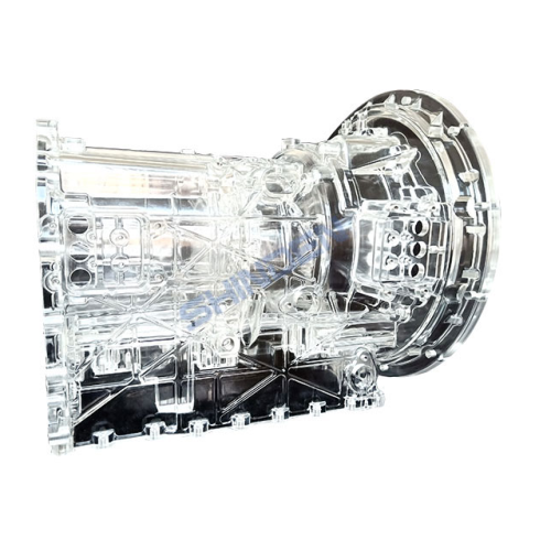 CNC Mecanizado Auto Parts Prototipo de exhibición transparente