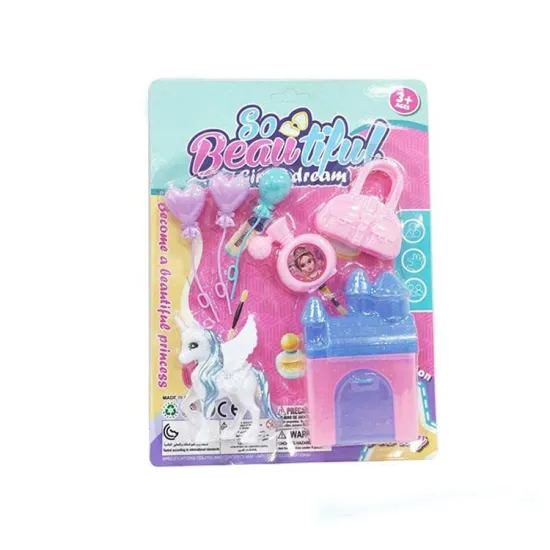 Promotional EPT Dollar Toys Home Accessories and Pet House Miniature Set for Kids' Pretend Play