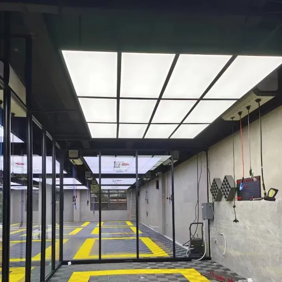 LED Panel Detailing Lights with Remote Control and Hexagonal Design