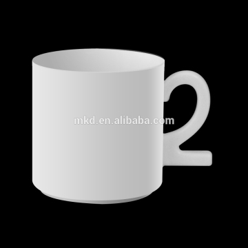 MEIKEDA 10oz Sublimation Mug With 2 handle