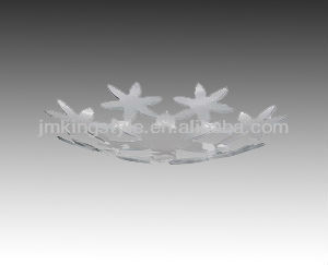 Guangdong Jiangmen Flower shape 1.3mm thickness Stainless Steel fruit dish