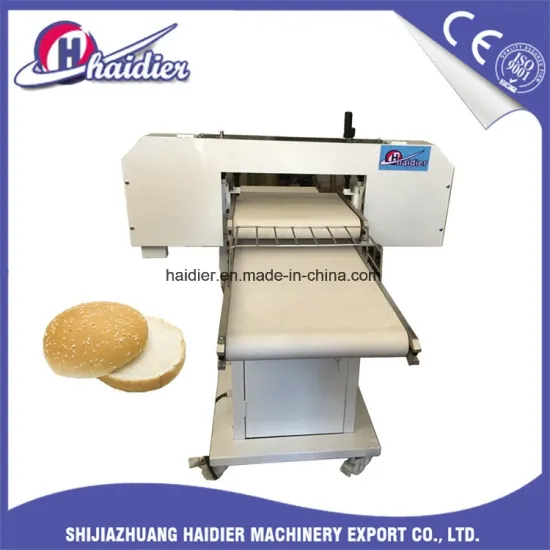 Haidier Bakery Equipment Automatic Hamburger Bun Slicer in China