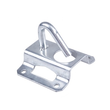 Outdoor Aluminum Alloy Pole Mounting Brackets for Fiber ADSS Optical Cable Suspension and Anchoring