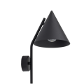 Cono wall lamp with LED light bulb