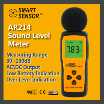 Digital Sound Level Meter AR214 Mini-type Smart Sensor