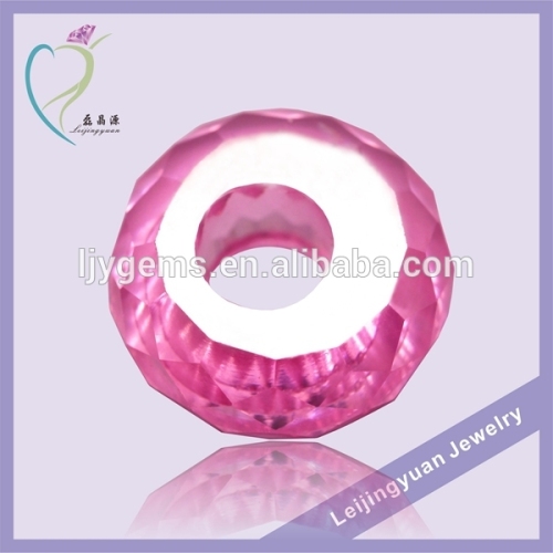 Beautiful Pink Cubic Zirconia Rough Diamond Grinding Wheel