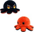 Octopus reversível original Plushie mostra seu humor