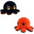 Octopus reversível original Plushie mostra seu humor