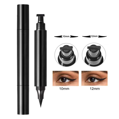 Waterproof High Pigment Slim Eyeliner Stamp with Wing Tip