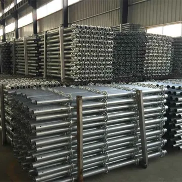 Q345B OD48/60mm GI ringlock scaffold standard