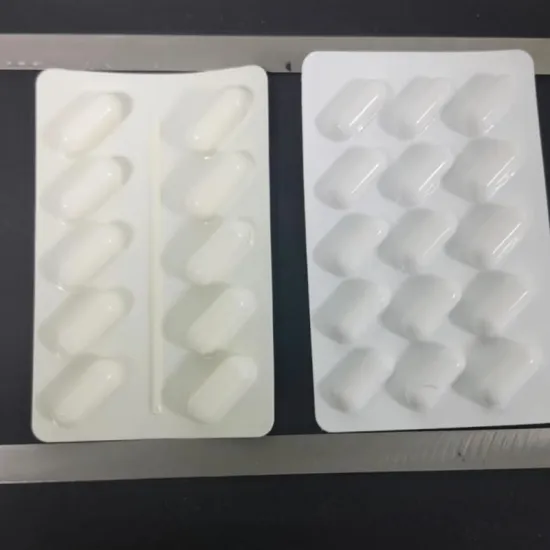 white opaque PVC film to produce blister pack