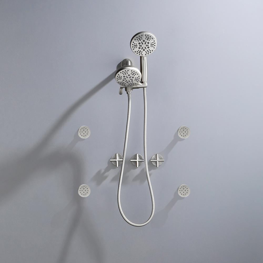 Wall Mounted Shower Set 88060bn 6