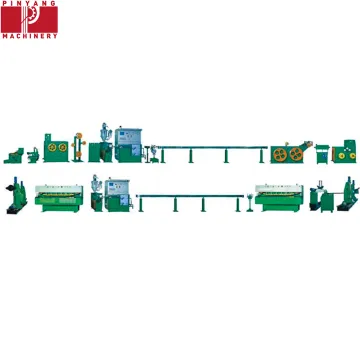 Plastic Power Wire Cable Extrusion Production Line