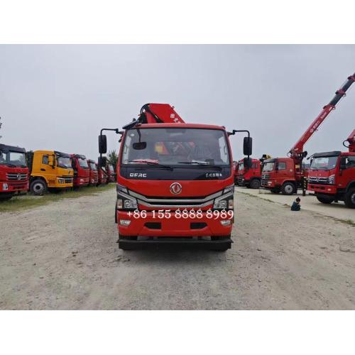 Dongfeng pliage bras mobile camion de grue hydraulique