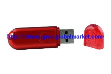 costom logo transparent plastic stick  usb flash drive for promotion