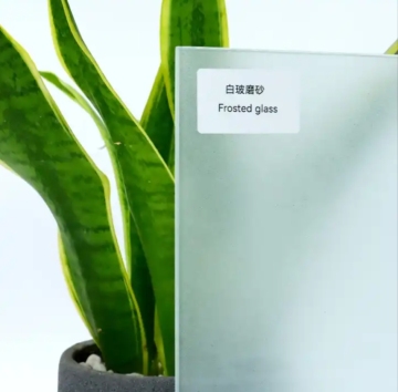 4mm 6mm frosted glass custom