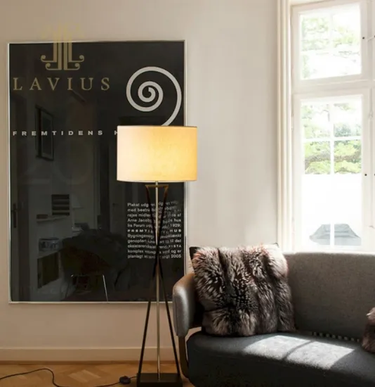 LED floor lamp with modern design