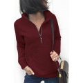 Womens Quilted Sweatshirts Casual