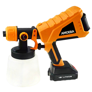 Lithium Battery Powered High Pressure Electric Painting Spray Gun - New Arrival