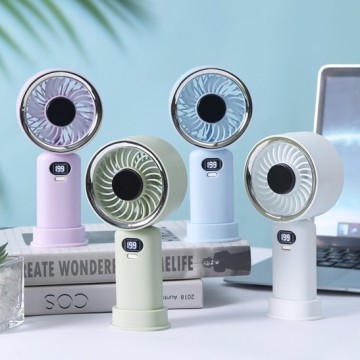 Digital Display Handheld Fan