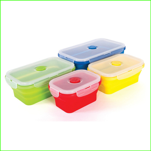 Hot Selling Collapsible Silicone Lunch Bowl