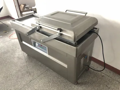 Automatic Double Chamber Vacuum Sealer for Meat and Fresh Foods