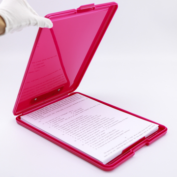 Office School Portable Customized Letter Size Plastic A4 Clipboard Box Cheap Price Nursing Document Storage Clipboard