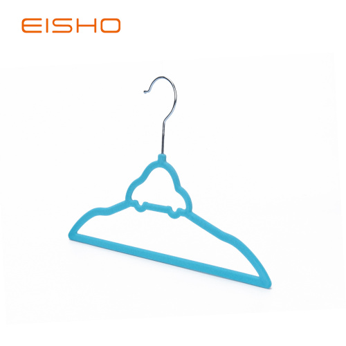 EISHO Slim Velvet Shock Hangers Bulk