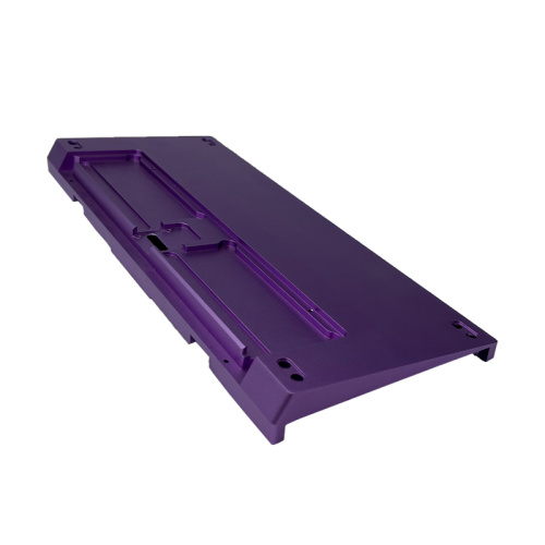 Peças de teclado mecânico de alumínio para usinagem CNC personalizada